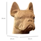 Картонный конструктор Cartonic 3D Puzzle Mega Bulldog, CARTMBUL - изображение 5