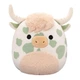 Мягкая игрушка Squishmallows Коровка Целестин 19 см, SQCR06578 - изображение 1