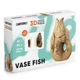 Картонный конструктор Cartonic 3D Puzzle Fish Vase 57 эл (CARTVASEF) - изображение 1