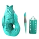 Картонный конструктор Cartonic 3D Puzzle Fish Vase 57 эл (CARTVASEF) - изображение 6