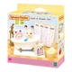 Набор Sylvanian Families Ванная комната со шторкой для душа, 5739 - изображение 1