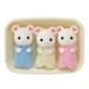 Набор Sylvanian Families 5337 Троица белых мышат, 5337 - изображение 1