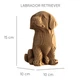 Картонный конструктор Cartonic 3D Puzzle Puppies Trio, CARTPUPPIES - изображение 3