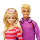 Набір Barbie Fashionistas 65th Anniversary Барбі та Кен Катання на роликах удвох, HXK90 - зображення 4