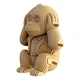 Картонный конструктор Cartonic 3D Puzzle Monkeys Trio - изображение 4