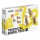 Конструктор Cartonic 3D Puzzle 134 ел (CARTTRIOBIRDS) - зображення 2
