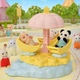 Набір фігурок Sylvanian Families Малюк Панда і карусель 5539 - зображення 6