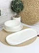 Блюдо овальное Intrendo Pure Form IN0033PUR 33,5х14,8х2,1 см белое 5264707 - изображение 2