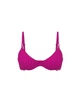 Бюстгальтер Victoria's Secret (28698755853) Sexy Tee Sheer Heritage Stripe Wireless Push-Up Bra 75B фуксія - зображення 3