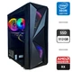 Игровой ПК 1stPlayer F4-3R1 Color Tower / Intel Xeon E3-1230 v3 (4 (8) ядра по 3.3 - 3.7 GHz) / 16 GB DDR3 / 512 GB SSD / AMD Radeon RX 580, 8 GB GDDR5, 256-bit / 400W б/у - изображение 1