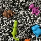 Сенсорная масса Playfoam Pluffle Черный и белый Learning resources EI-1944 - изображение 7