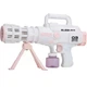 Базука для мыльных пузырей Bazooka Bubble Gun детский игровой пистолет с автоматическим механизмом запуска для активных развлечений на улице и праздничных мероприятий большая мощность и эргономичный корпус для веселой игры детей - изображение 1