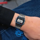 Мужские наручные часы Casio A158WA-1D Silver - изображение 10