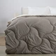 Одеяло всесезонное евроразмера ТЕП 200×210 см, 400 г/м² Duo Season Коричневый с молочным (58770200210) - изображение 3