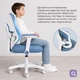 Детское кресло Qlab Kids Edition KC327BL Gray/Blue [175527] - изображение 9