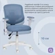 Детское кресло Qlab Kids Edition KC327BL Gray/Blue [175527] - изображение 14