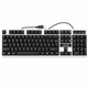Клавиатура и мышь игровые проводные USB с RGB-подсветкой, полноразмерная клавиатура 107 клавиш и оптическая мышь 1000 DPI - изображение 2