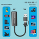 2-в-1 HDMI USB 3.0 карта захвата видео USB-A + Type-C 1080P/60Hz, 4K адаптер для оцифровки HDMI Video Capture card 1080p 60 Гц (HDMI_to_USB_type_c) - изображение 8