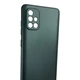 Чехол для Samsung Galaxy A71 черный матовый TPU (матовый, гибкий) - изображение 3