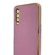 Чехол для Xiaomi Mi 9 Lite черничный глянцевый с золотой окантовкой (глянцевый, золотая окантовка) - изображение 4