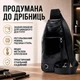 Чоловіча сумка джокер на груди 32×18×5 з натуральної гладкої шкіри Qvant (398ч) - Чорна - зображення 4