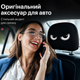 Набор декоративных чехлов на подголовники автомобиля с принтом «Глаза» IT-eyes 2 шт. - изображение 4