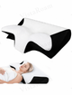 Ортопедическая подушка Memory Foam для шеи и плеч 62×37-8-12 см, форма бабочка, эффект памяти 1300гр KT7006278 - изображение 8