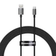 Дата кабель Baseus Superior Series Fast Charging USB to Type-C 100W (1m) (P10320102) Cluster Black - зображення 1