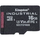 Карта памяти Kingston microSDHC Industrial 16GB Class 10 UHS-1(U3) A1 V30 + SD adapter (SDCIT2/16GB) [175829] - изображение 3
