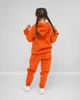 Детский костюм теплый на флисе Оранжевый 140 см - изображение 6