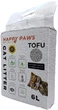 Наполнитель для кошачьего туалета Happy Paws Тофу с ароматом Активированного угля 2.6 кг / 6 л (6977875410316) - изображение 2