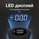 Електронний кистьовий динамометр EGS-180 Чорний, до 180 кг, LED-дисплей, тренажер для сили хвату, акумуляторний - изображение 8