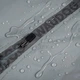 Дощовик комбінезон для собак середніх та великих порід WAUDOG Clothes Collar водонепроникний захисний від бруду з блискавкою на спині сірий розмір M47 довжина 44-47 см обхват грудей 69-72 см шиї 47-50 см (198911) - зображення 4