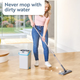 Змінна насадка на швабру Minky Opti-Clean Flat Mop Refill (5010353333385) - изображение 4