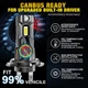 LED лампы H7 90W с активным охлаждением и системой Canbus, 2 шт мощный белый свет - изображение 5