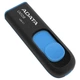 Флеш-накопитель Adata USB A-DATA USB 3.2 UV 128 64Gb Black/Blue (AUV128-64G-RBE) - изображение 2