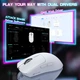 Мишка Attack Shark X1 Wireless/Bluetooth 40000dpi. (PAW3395PRO) 6кн. White (X1W_AS) - изображение 9