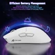 Мишка Attack Shark X11SE Wireless/Bluetooth 22000dpi. (PAW3311) 6кн. White (X11SEW_AS) - изображение 7