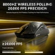 Мишка Attack Shark R11 Ultra, Wireless/Bluetooth, 42000dpi, (PAW3950MAX), 6кн., Ink Blade (R11ULTRAIB_AS) - изображение 9