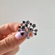 Серебряная Брошка Едита Дерево с Камнями серебро 925 пробы Черненное 50154бр 3.88г - изображение 2