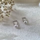 Серебряные серьги с Белым Жемчугом серебро 925 пробы Родированное 7261р 2.49г - изображение 6