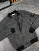 Мужской демисезонный бомбер Stone Island XL серый (SI0050B) - изображение 4