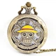 Карманные часы кварцевые по мотивам аниме «Ван-Пис» One Piece с цепочками - изображение 1