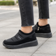Слипоны женские утепленные Progress черные на меху 37р (24 см) 8581 - изображение 3