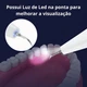 Ультразвуковой скалер Teeth Cleaner HY-46 для удаления зубного камня портативное устройство для домашнего ухода за ротовой полостью с LED подсветкой и частотой вибрации 37 кГц с интеллектуальным режимом активации при контакте с эмалью зубов - изображение 6