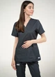 Стрейчевая медицинская рубашка STUGA MEDICAL серая (7600501) M - изображение 2