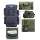 Рюкзак туристический 130л (89х47х27см), xs130l, Черный - изображение 9