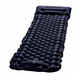 Надувной туристический коврик каремат (188х58х6 см) Outdoor Sleeping Black - изображение 4