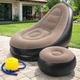 Надувной диван с пуфом Air Sofa - 99х130х76см - изображение 2