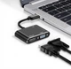 Перехідник USB на HDMI та VGA для підключення додаткового монітора 78215 - изображение 3